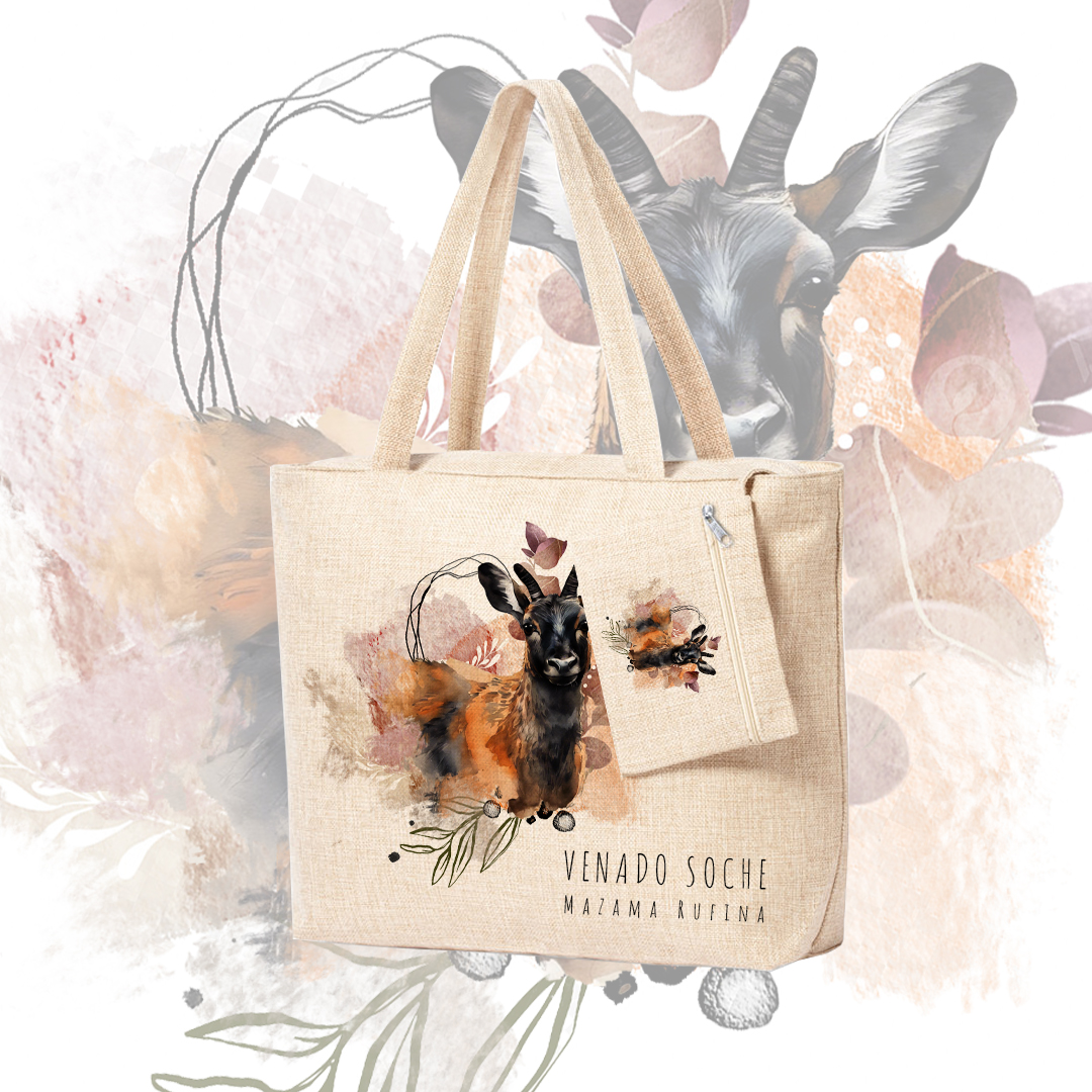 bolso duo venado soche bolso duo venado soche