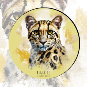 pad mouse neopreno tigrillo ( leopardus wiedii )