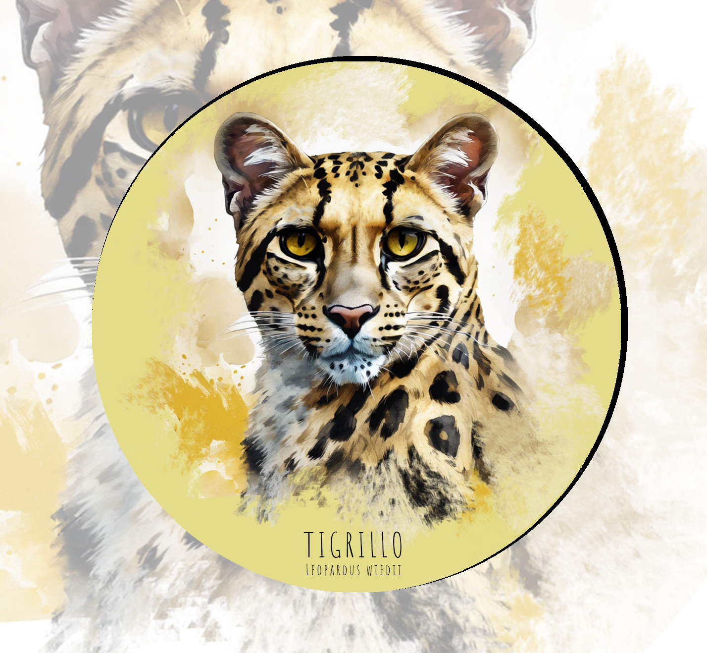 pad mouse neopreno tigrillo ( leopardus wiedii ) pad mouse neopreno tigrillo ( leopardus wiedii )