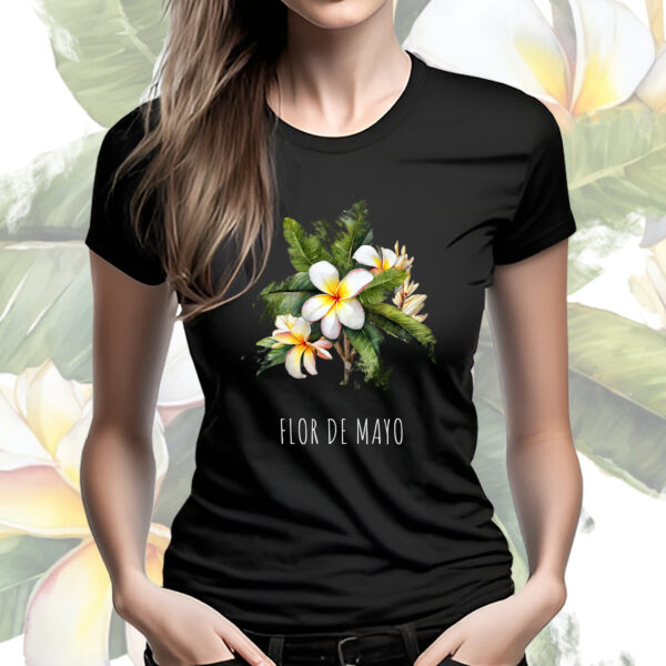 CAMISETA MUJER -  FLOR DE MAYO