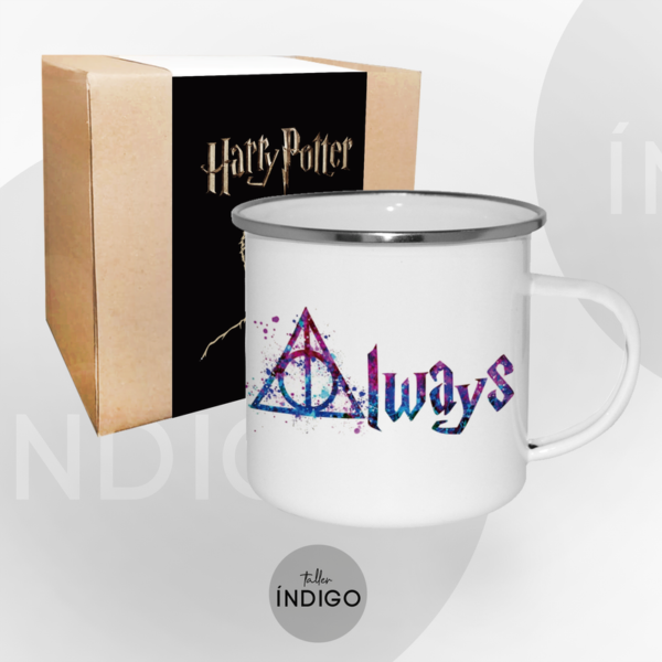 MUG ACERO HARRY POTTER 10 OZ