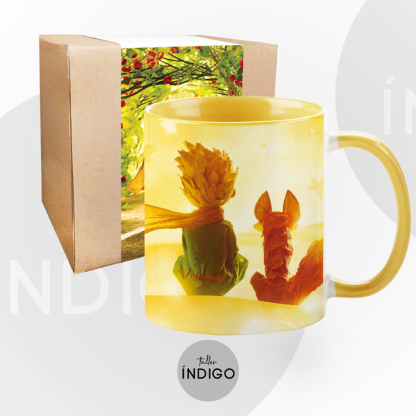 MUG PRINCIPITO COLOR INTERNO + EMPAQUE PERSONALIZADO