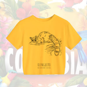 CAMISETA CROPTOP MUJER OLINGUITO