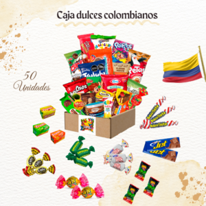 caja dulces colombianos