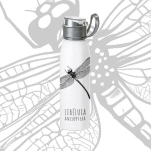 botella tapa acrilico mosquero cardenal