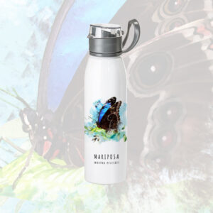 botella tapa acrilico mosquero cardenal