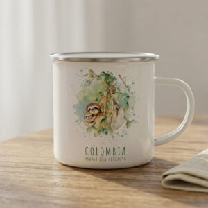 taza de peltre mamÁ chigÜiro