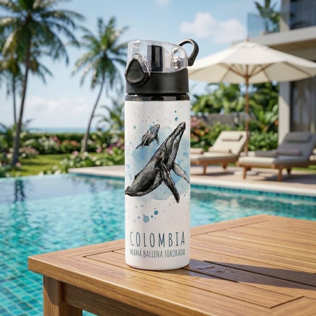 BOTELLA MAMÁ BALLENA JOROBADA (700 ML)