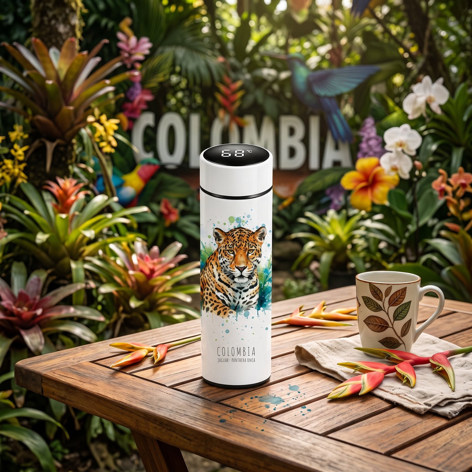 Termo Digital Inteligente – Jaguar (Panthera onca)