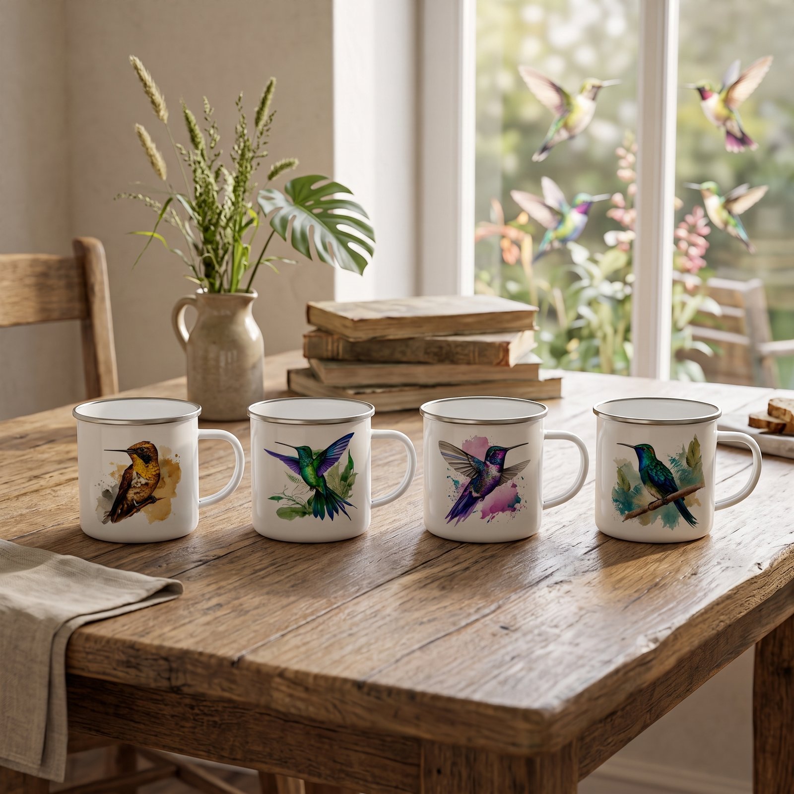 Set Espresso Vintage - Colibríes Colombianos - Image 2