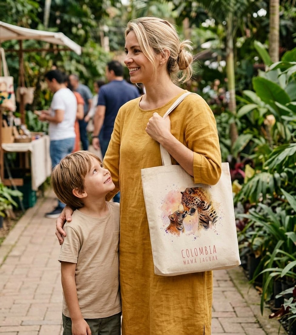 Tote Bag | Bolso de Tela Mamá Jaguar