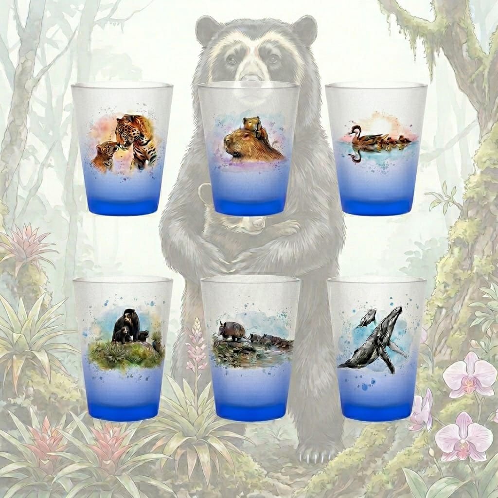 Set Copas Aguardienteras Madres de la Naturaleza