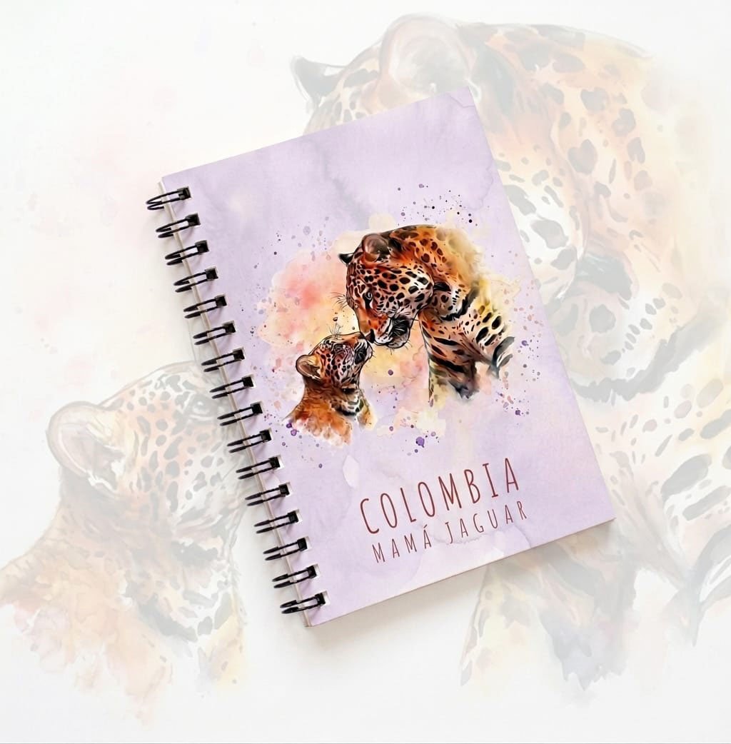 Libreta Pasta Dura – Mamá Jaguar