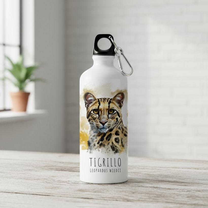 Botella Gancho Tigrillo (Leopardus wiedii)