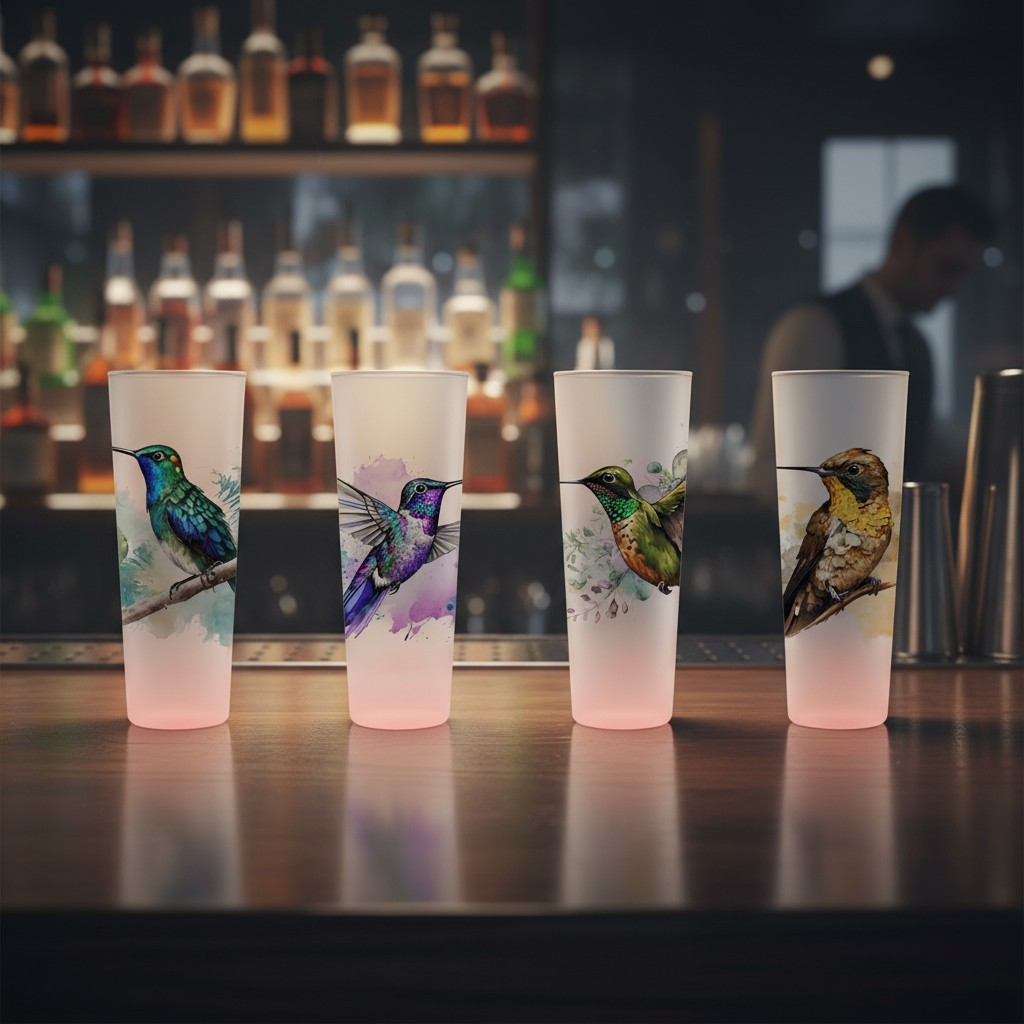 Set Copas Tequileras Colibríes Colombianos - Image 2